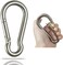 GRANDBUY Large Spring Snap Hook Carabiner - 304 Stainless Steel Heavy Duty Clip For Outdoor Use