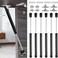 Vrbabies 6 Pack 100N/22.5Lb Gas Strut Gas Spring Gas Shocks, 10.4In Lid Stay Door Lift Support For Truck Tool Box, Cabinet Doors Cabinet Hydraulic Hood Shock Toy Chest Shock Absorber Soft Close