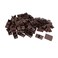 X-DREE Closet Cabinet Plastic 4 Holes Shelf Corner Brace Joint Brackets Support Brown 50Pcs