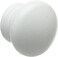 Merriway Bh03886 Pine Wood Drilled Cupboard Cabinet Drawer Door Knob White Finish 38mm 1.1/2 Inch - Pack Of 1