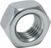 Merriway Bh02473 Steel Hex Nut M10 (3/8 Inch), Bright Zinc Plated - Pack Of 10