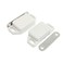 X-DREE 2 Pcs 2.2In Long Cabinet Door White Plastic Magnetic Catch Latch (54378F7E-A222-11E9-8D7C-4Cedfbbbda4E)