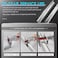 AOLISHENG Full Extension Drawer Slides 12 Inch Ball Bearing Heavy Duty 100 lb Bearing Capacity Drawer Slides 1 Pair