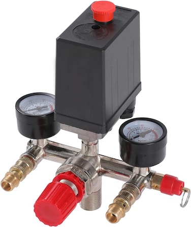 ORAZIO SP24111008 Air Compressor Pressure Control Switch With Valve Gauges Regulator