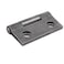 X-DREE Cabinet Wardrobe Door Iron Screw Fixing Pipe Tube Hinge Silver Tone 1-Inch Length