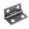 X-DREE Cabinet Wardrobe Door Iron Screw Fixing Pipe Tube Hinge Silver Tone 1-Inch Length