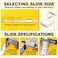 AOLISHENG 1 Pair Heavy Duty Drawer Slides 12 14 16 18 20 22 24 26 28 30 32 34 36 38 40 Inch 150 lb Load Capacity Side Mount Full Extension Ball Bearing Cabinet Rails Tool Box Runners Tracks Glides