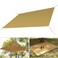 Womdee Sun Shade Sail Canopy Rectangle, Outdoor Tent Sun Protection Canopy Garden Patio Pool Shade Sail Awning Outdoor Camping Picnic Tent UV Block For Outdoor And Patio Garden,180X145 cm