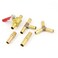 Aexit 5 (Construction Hardware) In 1 Set Air Compressor 8mm Dia 2-Way 3 Way Adapter Tube Hose Barb