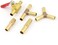 Aexit 5 (Construction Hardware) In 1 Set Air Compressor 8mm Dia 2-Way 3 Way Adapter Tube Hose Barb
