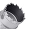 GUICGOC 40mm (1-4/7 Inch) Metal Steel Hole Saw With 2 Drill Bits TCT Hole Cutter For Thick Metal,Stainless Steel,Iron And Wood (40mm (1-4/7 Inch))