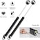 Vrbabies 4 Pack 100N/22.5Lb Gas Struts Spring Shocks Lid Support Hydraulic Hinge For Toy Chest, Cabinet Lift, Truck, Black Door Hinges Shock Absorber Soft Closing Hinge Accessories For Toolbox