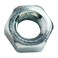 Merriway (10 Pcs) M12 (1/2 Inch) Steel Hex Full Nut Bzp - Pack Of 10 Pieces, Bright Zinc Plated