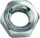 Merriway (10 Pcs) M12 (1/2 Inch) Steel Hex Full Nut Bzp - Pack Of 10 Pieces, Bright Zinc Plated