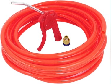 Aexit Air Duster Blow G-U-N Cleaner W 10M Long 8mm X 12mm Dia Pu Polyurethane Hose