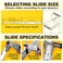 AOLISHENG 1 Pair Heavy Duty Drawer Slides 100 lb Load Capacity Side Mount Full Extension Ball Bearing Cabinet Rails Tool Box Runners Tracks Glides
