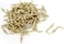 X-DREE Dresser 2.5mm Thread 23mm Length L Shaped Metal Screw Hook Gold Tone 100 Pcs