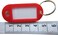 LeBeila Hotel Key Labels Organizer - 100 Plastic Key Tags With Label Window, Metal Split Ring And Writable Blank Paper Tags Reusable Id Identifiers For Office/House Keys, Luggage, Keychains