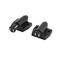 X-DREE Black Plastic Magnetic Chest Cabinet Door Catch Latch Pair (54De21E9-A222-11E9-8D7C-4Cedfbbbda4E)