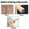 Gutapo 40Pcs Round Heavy Duty Nail-On Felt Pad For Furniture Chair Table Leg Feet Floor Protectors Slide Smoothly (White, Pad Diameter 20mm)