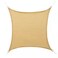 HLXMESH Sun Shade Net,220Gsm,Sand Color,Uv Rate 90%,Sun Shade Cloth For Outdoor Garden Patio Shade Balcony Shades(6X6m)