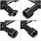 Biella Multi-Function 4-Way Utility Cross Key Wrench - Plumbing Wrench For Gas Electric meter Cabinets Bleed Radiators