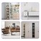 Uxcell Furniture Cam Fitting Furniture Fixing Screw Cam Bolt Fitting Dowel Nut Connector 15 Sets