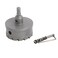 VTOOLS 75mm Tct Hole Saw Cutter With Pilot Drill Bit, Carbide Tipped For Hard Metal, Stainless Steel, And Wood, Vt3130