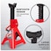 Jack Boss Car Jack Stands 3 Ton 6,600 lbs Capacity Steel Car Lifting Stand Adjustable Jack Stand For Suv Mpv Truck Rv 1 Pair