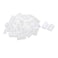 Aexit Furniture Shelf Cabinet Plastic Right Angle Bracket 40Pcs