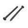 X-DREE 2.5-Inch Length Carbon Steel Point Tip Wall Cement Nail Black 30Pcs