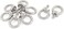 Aexit Machinery (Abrasives) Shoulder Lifting Eye Bolt M6 X 12mm Male (65Ry624Qf659) Thread 8Pcs
