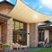 D&amp;D Okj Sun Shade Sails 5X7M Rectangle UV Block Canopy 185Gsm HDPE Awning For Backyard Patio Garden Pool Outdoor Activities, Sand Beige (300 X 500 cm)