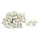 Aexit 10mm (Construction Hardware) Dia Twin Wheel Plastic Curtain Track Rail Roller Hanging Glider (33Ry276Qf184) Beige 30Pcs