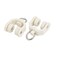 Aexit 10mm (Construction Hardware) Dia Twin Wheel Plastic Curtain Track Rail Roller Hanging Glider (33Ry276Qf184) Beige 30Pcs