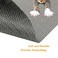 Tooltriz Pet Proof Window Screen Replacement Kit, 48&ldquo; X 100" Upgraded Thicken Charcoal Fiberglass Mesh For Sliding Pet Screen Door Repair Kit - Screen Door Protector For Dogs Patio Screen Mesh