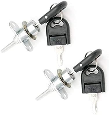 NJM Triple Drawer Lock 288-16 mm, 2 Pieces