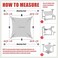 ColourTree Tart24 Custom Size Order To Make Sun Shade Sail Canopy Mesh Fabric UV Block Right Triangle - Commercial Heavy Duty
