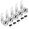 Kitmose Cabinet Cam Lock Set, 5 Pack Keyed Alike 1" / 25mm Cylinder Cam Locks Secure File Cabinet Drawer Dresser Rv Cylinder Replacement Lock Hardware, Chrome-Finish Zinc Alloy