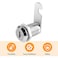 Kitmose Cabinet Cam Lock Set, 5 Pack Keyed Alike 1" / 25mm Cylinder Cam Locks Secure File Cabinet Drawer Dresser Rv Cylinder Replacement Lock Hardware, Chrome-Finish Zinc Alloy