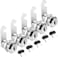 Kitmose Cabinet Cam Lock Set, 5 Pack Keyed Alike 1" / 25mm Cylinder Cam Locks Secure File Cabinet Drawer Dresser Rv Cylinder Replacement Lock Hardware, Chrome-Finish Zinc Alloy