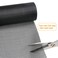 Tooltriz Pet Proof Window Screen Replacement, 39&ldquo; X 100" Upgraded Thicken Charcoal Fiberglass Mesh For Sliding Pet Screen Door Repair Kit - Screen Door Protector For Dogs Patio Screen Mesh