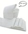 Olgamo Zhijiage Cotton 3.2 Inch Curtain Heading Deep Pinch Pleat White Tape (20-Yard)