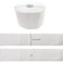 Olgamo Zhijiage Cotton 3.2 Inch Curtain Heading Deep Pinch Pleat White Tape (20-Yard)