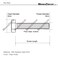 MewuDecor M5 X 16mm Hex Head Bolts Hexagon Screws, 304 Stainless Steel 18-8, Plain Finish, Fully Threaded, 50 Pcs