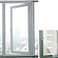 AQSON Custom Fiber Fly Insect Net, Anti Mosquito Bug For Windows Doors And Patio, Pet Screen, Net Barrier, Invisible (2.5 meter, 4 Feet)