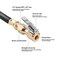 CZC AUTO Heavy Duty Brass Air Chuck, Closed Flow Straight Tire Chuck With Lock-On Clip, 1/4" Fnpt Tyre Chuck For Tire Inflator Pressure Gauge Air Pump Compressor Accessories (Brass, 4 Pack)