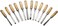 Eilumduo 12 Pcs Wood Carving Chisel Set Full Size Gouges And Chisels For Beginners Hobbyists And Professionals With Black Case