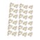 X-DREE 14mm Dia Twin Wheel Plastic Curtain Track Rail Roller Hanging Glider Beige 30Pcs