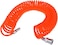 LOVIVER 9M Retractable Coil Air Hose 8mmx5mm Pu With 1/4" Npt Fittings